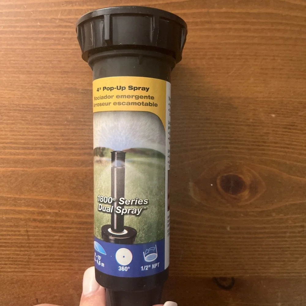 Rain Bird 1804FDS Dual‎ Spray Pop-Up Sprinkler Full Circle  4